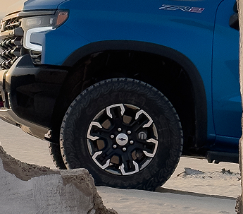 High angle front bumper