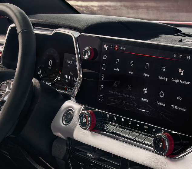 DRIVER-FOCUSED SCREENS