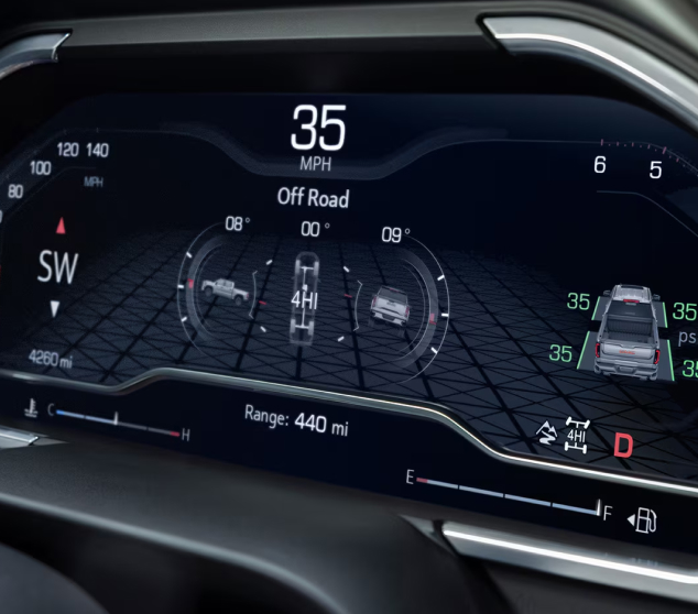 12.3" DIAGONAL DRIVER INFORMATION CENTER