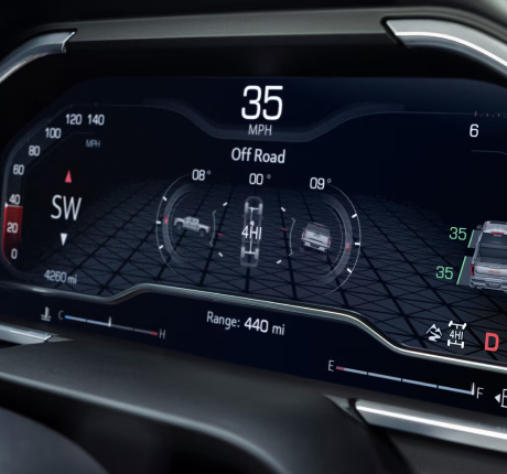 12.3" DIAGONAL DRIVER INFORMATION CENTER