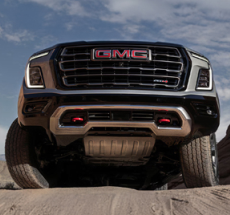 High angle front bumper