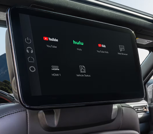 AVAILABLE REAR- SEAT MEDIA SYSTEM