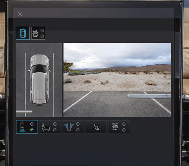 UP TO 13 AVAILABLE CAMERA VIEWS