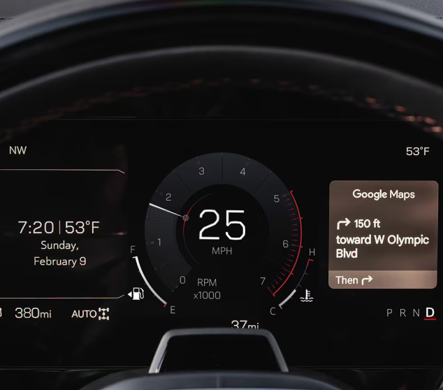 11" DIAGONAL DRIVER INFORMATION CENTER