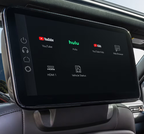 AVAILABLE REAR- SEAT MEDIA SYSTEM