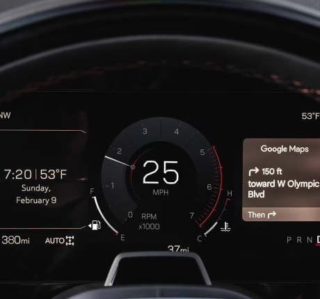 11" DIAGONAL DRIVER INFORMATION CENTER